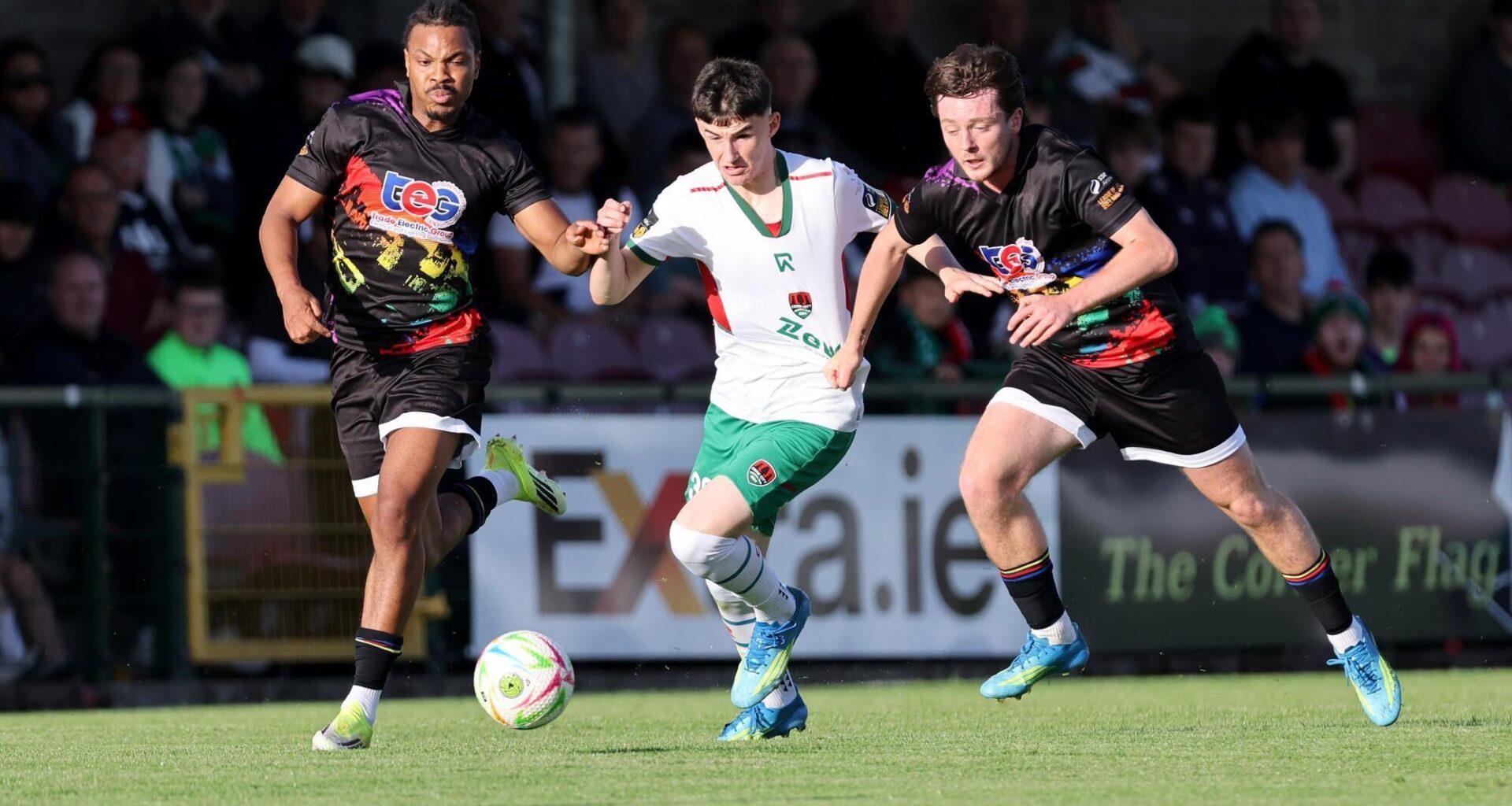 ON THE MOVE?: Cillian Murphy was excellent against Treaty United with a number of scouts watching on. Pic: Jim Coughlan.