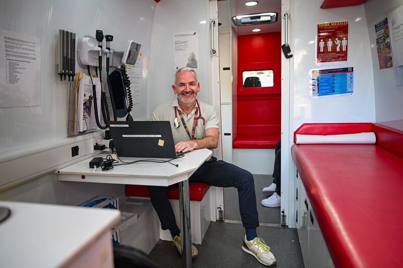 Dr Enda Barron says 'people living on the streets face so many more challenges than your typical patient'. 