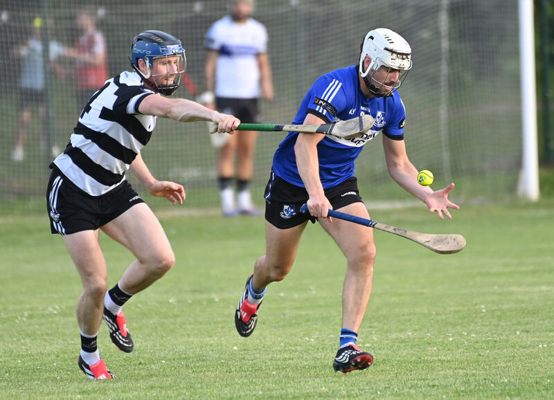 Sarsfields' Killian Murphy is tackled by Midleton's Conor Lehane. Picture; Eddie O'Hare