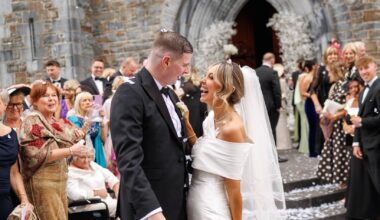 Jenna Browne and Aodhán Lonergan. Pictures: Padraig Healy Wedding Photography