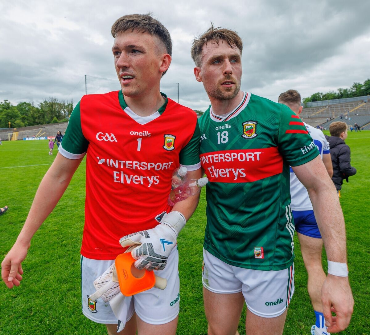 Goalkeeper Jack Livingstone has saved Mayo on several occasions this championship. Pic: ©INPHO/James Crombie