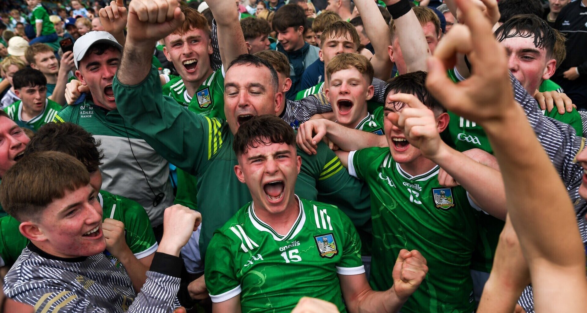 Diarmuid Mullins: "One thing the Limerick seniors have brought is belief for underage players. All the lads believed if we keep going, going, going, we can get this." Pic: Tom Beary/Sportsfile