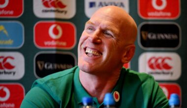 Paul O’Connell says they won’t “try to cap people” for the sake of it on their three-week tour of Australia and New Zealand. Pic: Brendan Moran/Sportsfile.