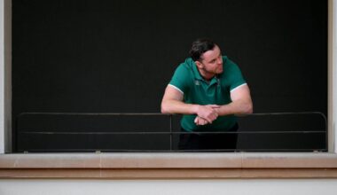 NO ORDINARY JOE: James Ryan poses for a portrait after an Ireland rugby media conference at the Intercontinental Hotel in Sydney, Australia. Pic: Brendan Moran/Sportsfile.