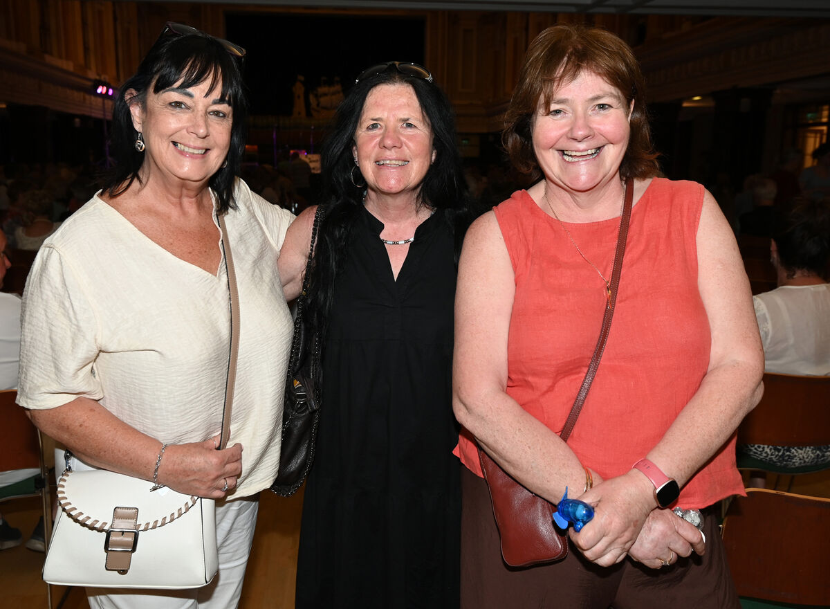 Noelle Buckley, Ann Piggott and Liz Cremin are schoolfriends from Inniscarra.