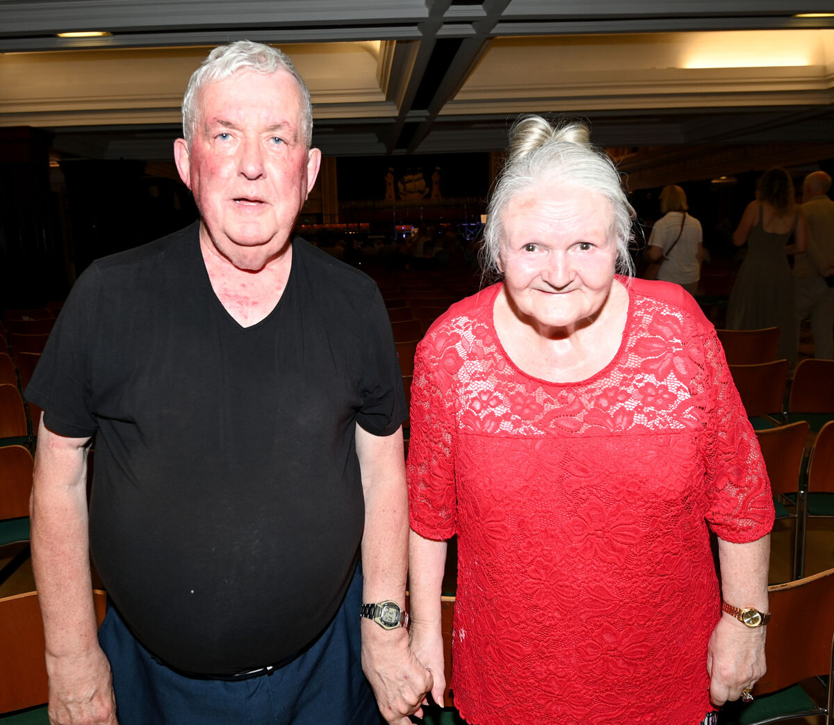 Olan and Mary Allen at the Jimmy Crowley musical tribute fundraiser.