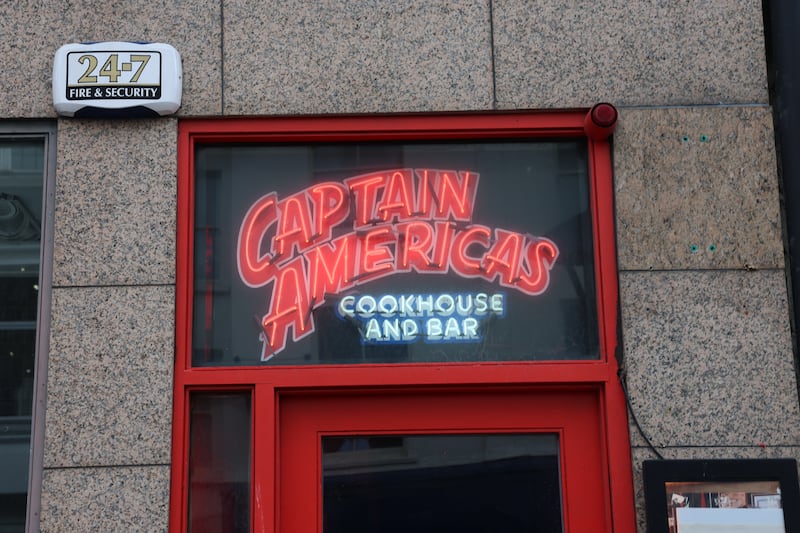 Captain Americas is set to close on Monday. Photograph: The Irish Times