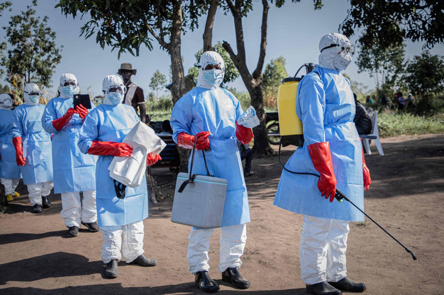 Health workers struggle to contain Ebola in Congo camps as distrust grows