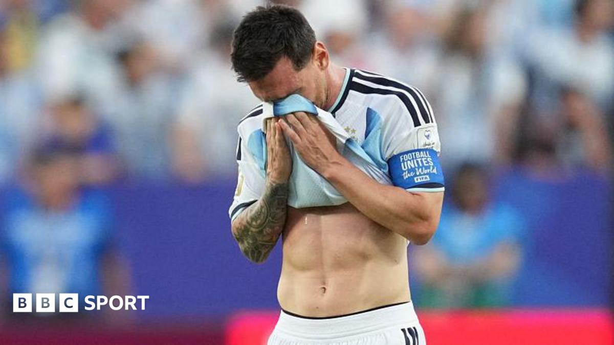 Lionel Messi: Argentina captain explains tears after Argentina goal were 'unrelated to football'