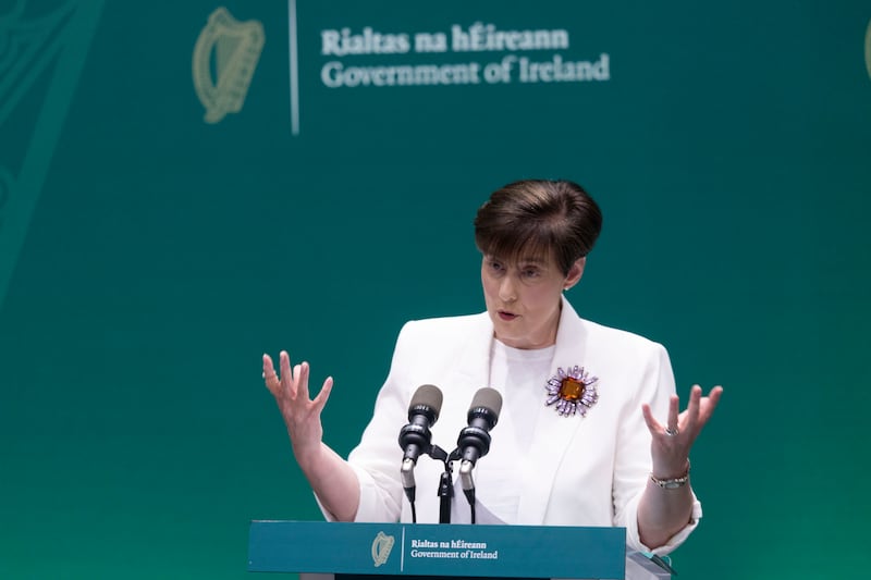 Minister for Children Norma Foley. Photograph: Sam Boal/Collins Photos 