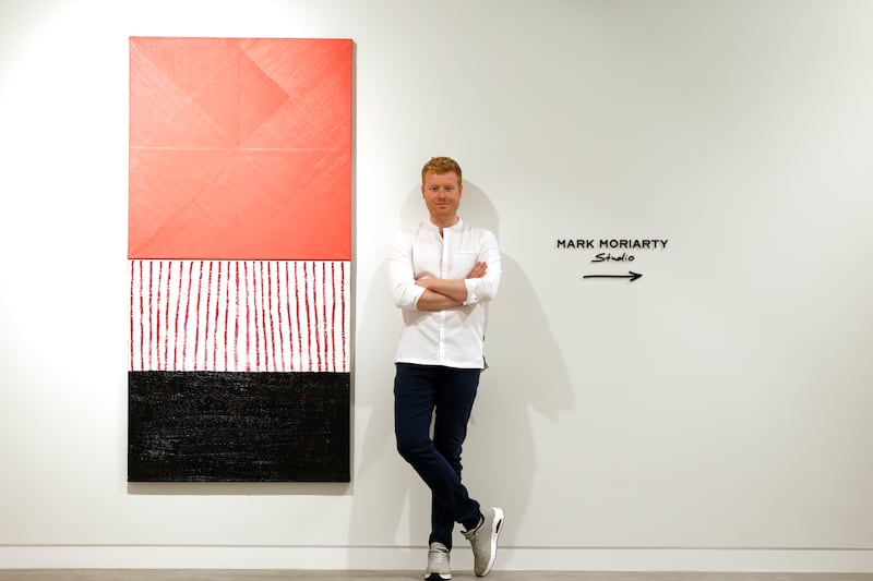Mark Moriarty at Wilton Park Studios. Photograph: Nick Bradshaw