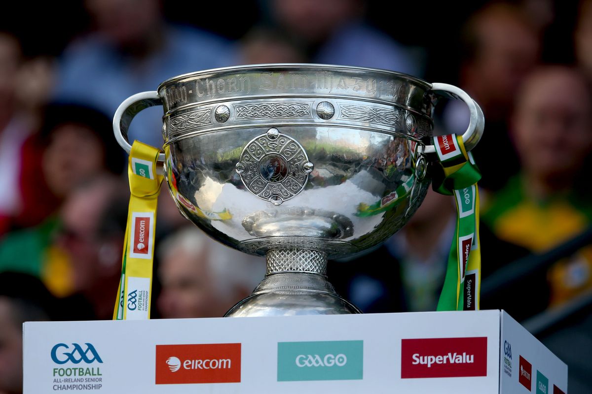 A general view of the Sam Maguire