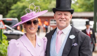 Zara Tindall Wears Lilac Rebecca Vallance Dress on the First Day of Royal Ascot 2026
