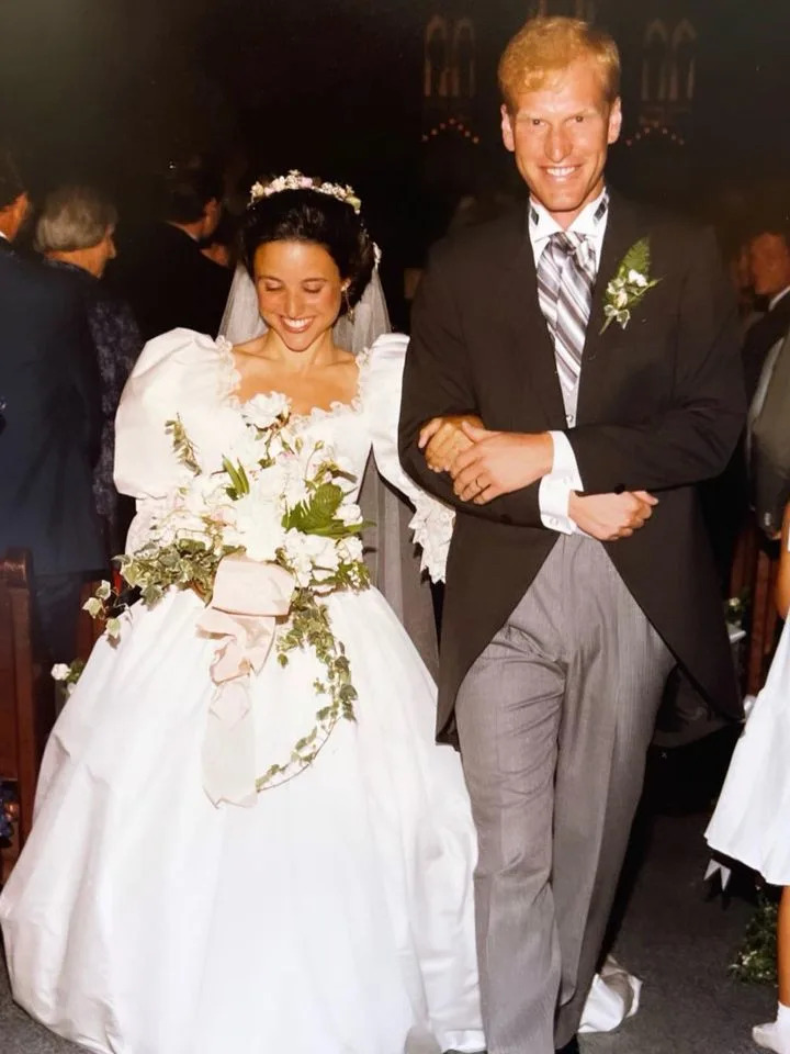 Julia Louis-Dreyfus and Brad HallCredit: Julia Louis-Dreyfus/ Instagram