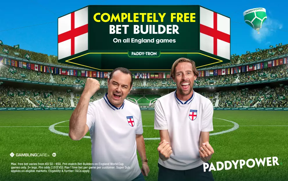 England Free Bet Builder
