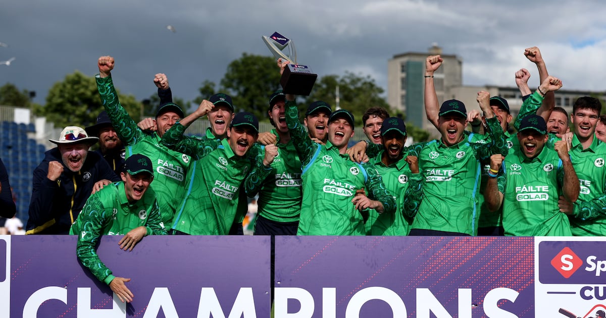 Ireland secure historic T20 series victory over world champions India in Belfast – The Irish Times