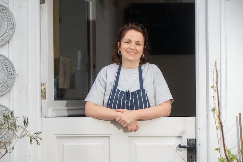 Rebeca Recarey Sanchez at Saint Francis Provisions in Kinsale. Photograph: John Allen