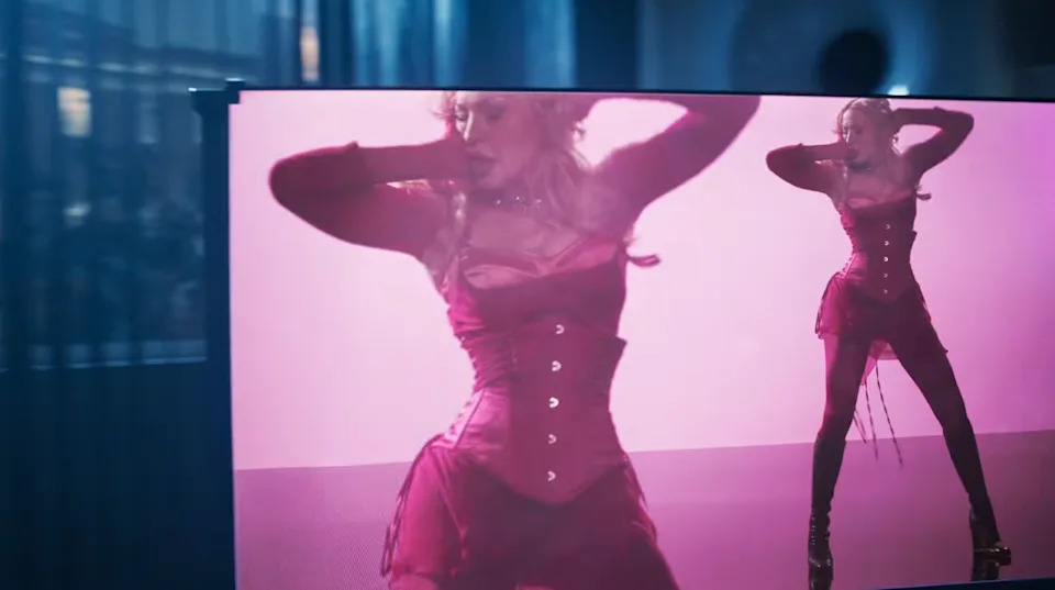 Madonna performing in her new film.Credit: Madonna/YouTube