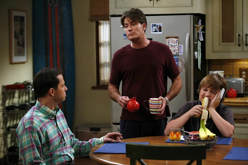 Sheen scored a huge pay increase while his personal life became messier. ©CBS/Courtesy Everett Collection