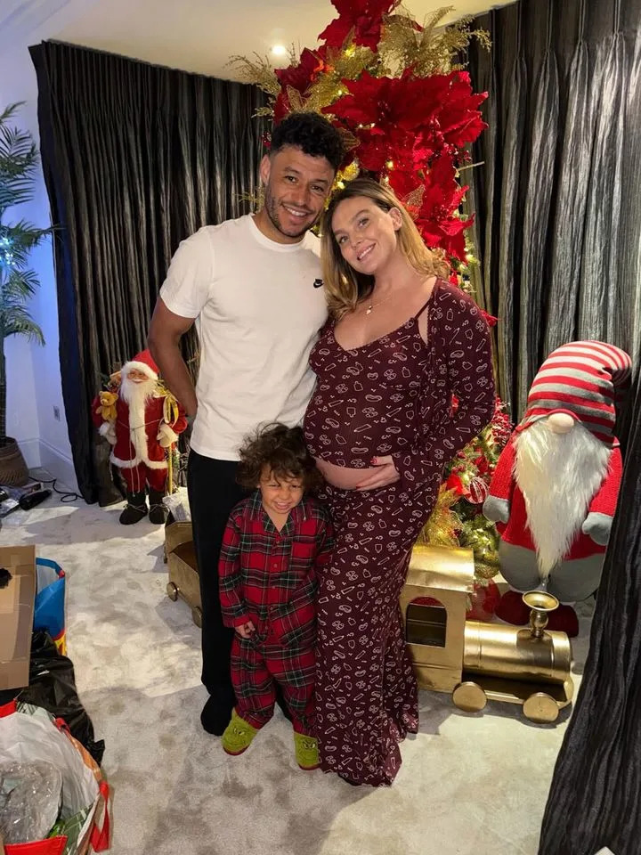 Perrie Edwards, Alex Oxlade-Chamberlain and their son AxelCredit: perrie edwards/Instagram