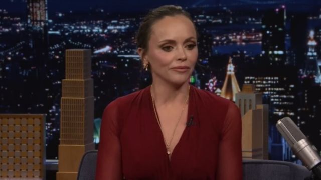 Actress Christina Ricci and Jimmy Fallon Clash Over Guest Choice