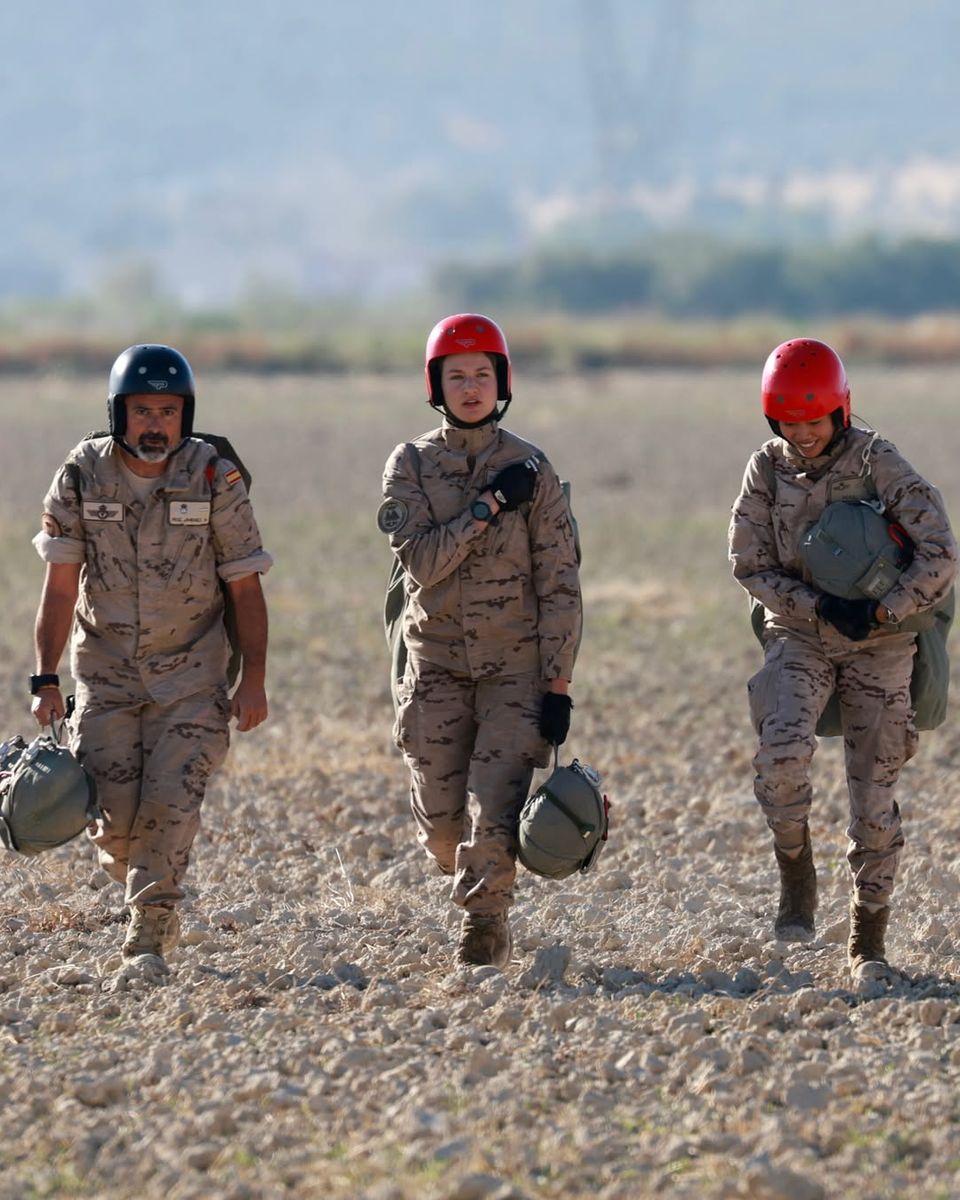Princess Leonor has been completing her training in the Spanish armed forces