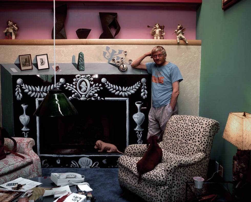 David Hockney At Home