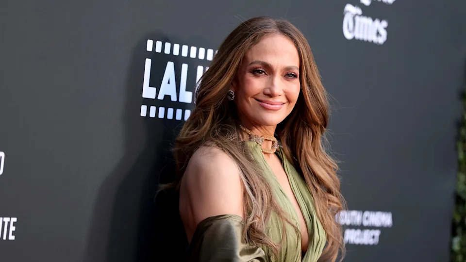 HOLLYWOOD, CALIFORNIA - MAY 27: Jennifer Lopez attends the 25th Edition of The Los Angeles Latino International Film Festival - Opening Night at TCL Chinese Theatre on May 27, 2026 in Hollywood, California.