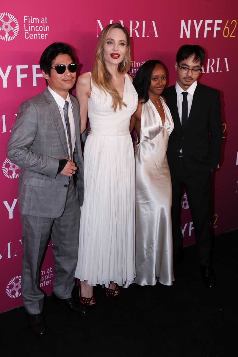 Angelina has had her children by her side throughout the divorce