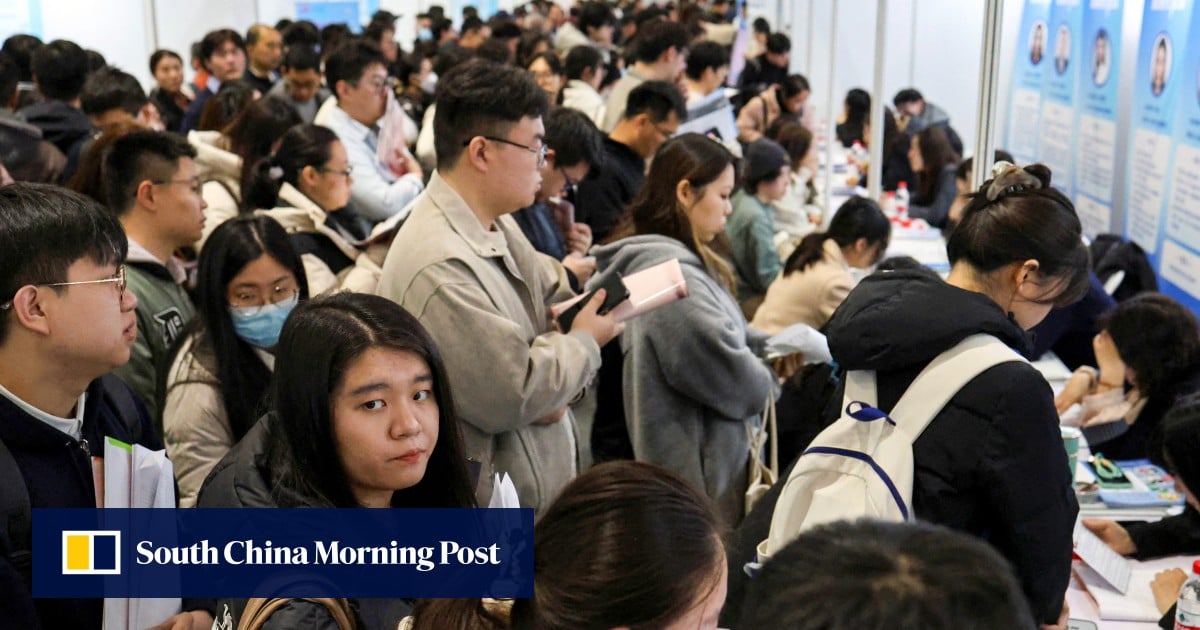 China’s youth unemployment rate edges down in May as economic strains persist
