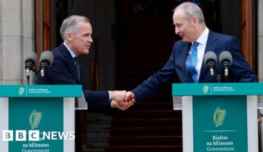 Canadian Prime Minister Mark Carney begins two-day visit to Ireland - BBC