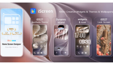 iScreen Introduces Liquid Glass Themes and Advanced Widgets for iOS 27-Style Home Screen Customization