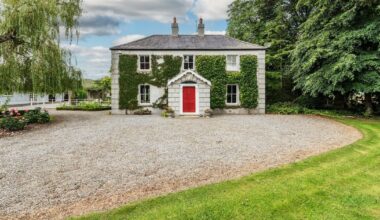 Home and mews on 14 acres with stables and tennis court outside Rathangan – The Irish Times