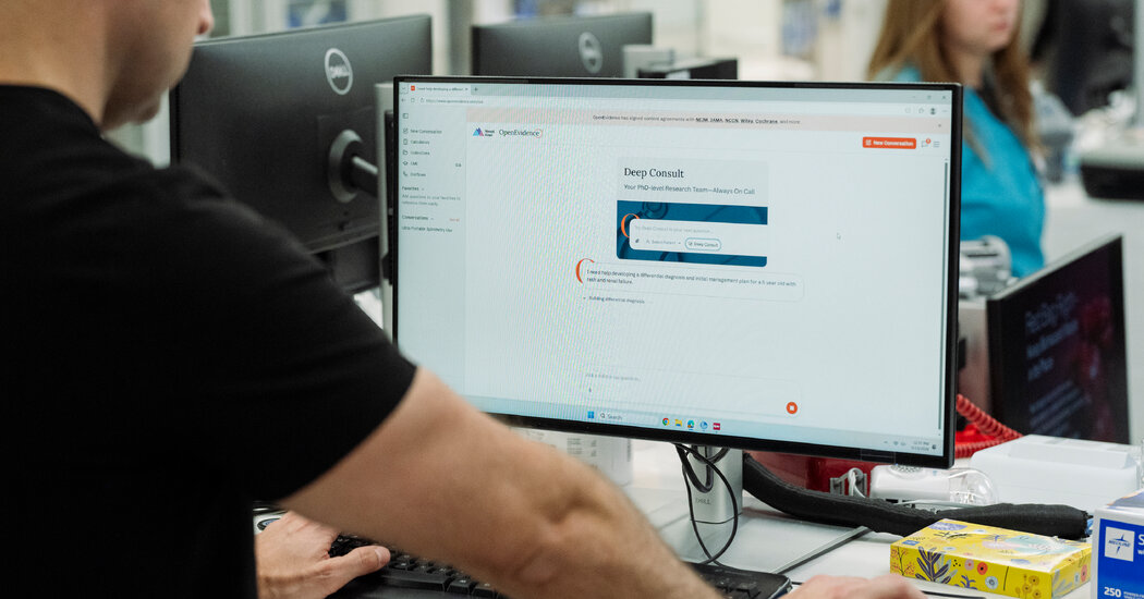 Have a Thorny Medical Question? Your Doctor May Be Using A.I. for That.
