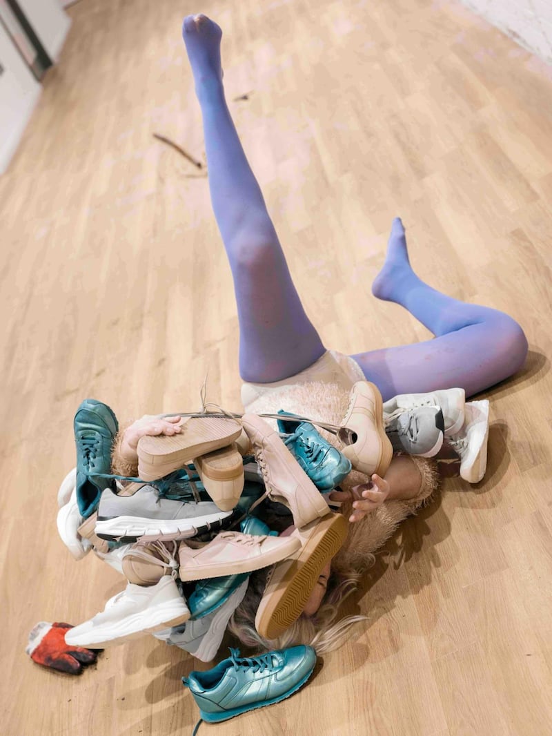 Amanda Coogan, Falling, after F.E. McWilliam, photography Jos McGookin, RHA Annual Exhibition 2026