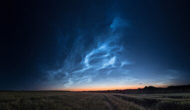 How to spot these electric-blue clouds that form at the edge of space