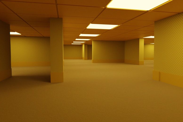 Backrooms Empty Room