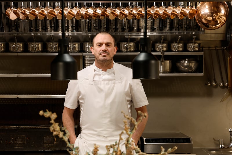 Damien Grey, chef proprietor of Liath in Blackrock, Co Dublin. Photograph: Nick Bradshaw 