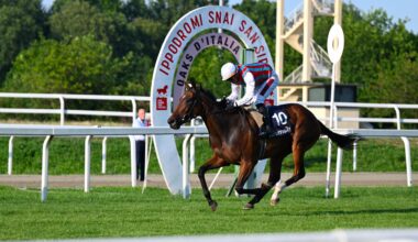 Breeze Up Sale Grad Piccola Piuma Strikes in Tattersalls Italian Oaks