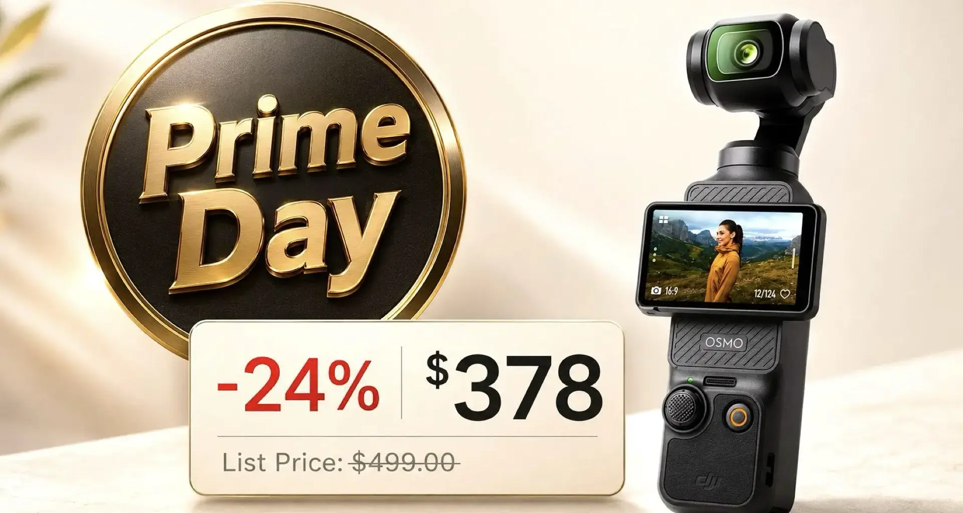 DJI Osmo Pocket 3 Gets A Solid Prime Day Discount On Amazon