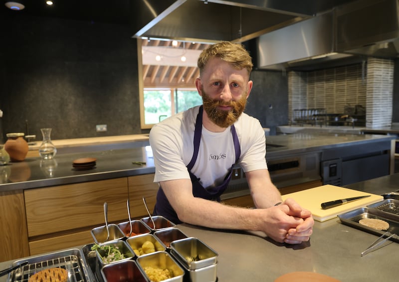 Ómós: Head chef Matt Smith. Photograph: Bryan O’Brien