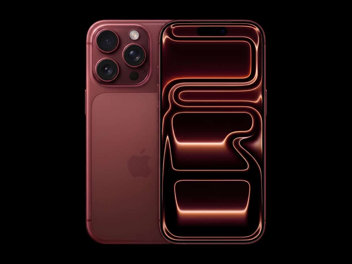 Dark cherry iphone