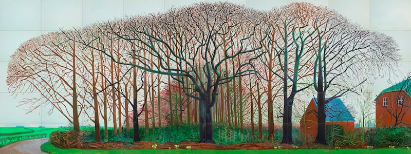 Bigger Trees near Warter (2007). Copyright: David Hockney
