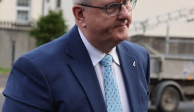 Jeffrey Donaldson watches from the dock as two alleged victims address sex abuse trial – The Irish Times
