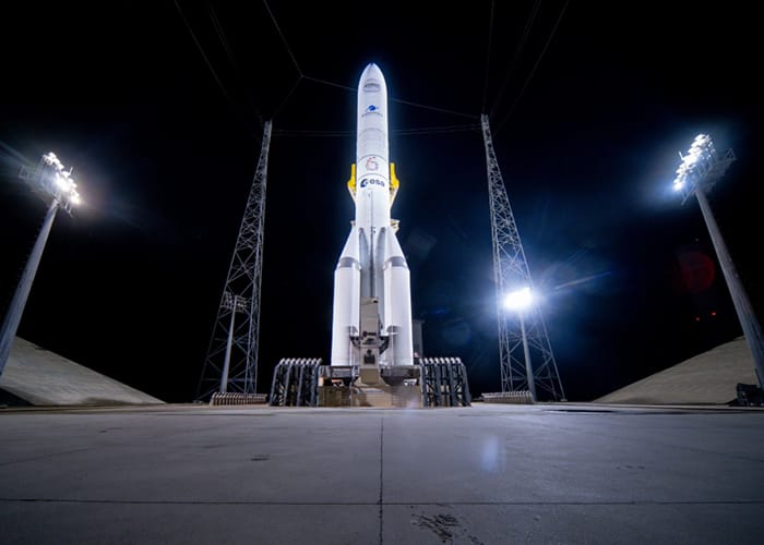 Ariane 6 launches with more powerful boosters, setting a new European payload record