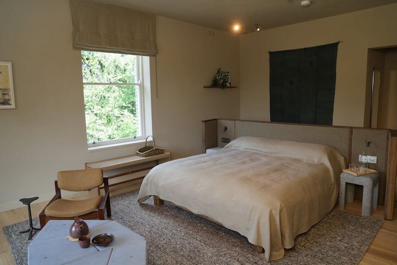 Ómós: Guest bedroom. Photograph: Bryan O’Brien