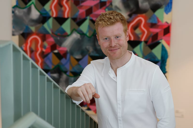 Mark Moriarty at Wilton Park Studios. Photograph: Nick Bradshaw