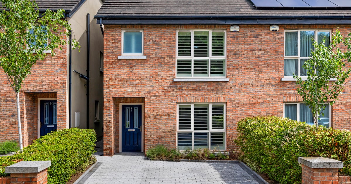 Five houses around Dublin on view this week from €325,000 – The Irish Times