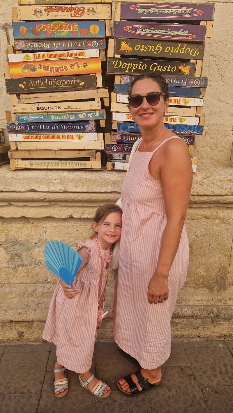 Emma Thompson makes clothes for herself and her daughter