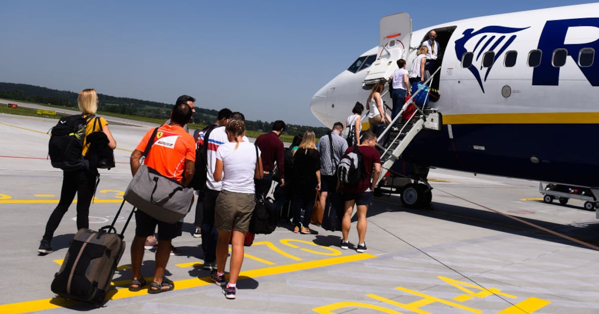 Ryanair drops policy of charging adults to sit with their children on flights – The Irish Times